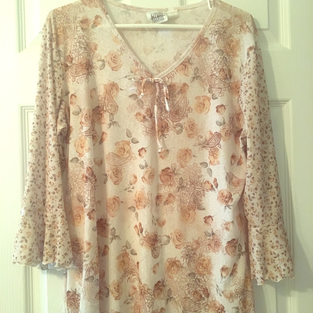 Sheer Spring Top!